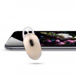 Wholesale Small Size Metallic Style Bluetooth Headset T-001 (Champagne Gold)